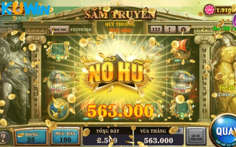 Luật chơi game Nổ Hũ đổi thưởng Kuwin