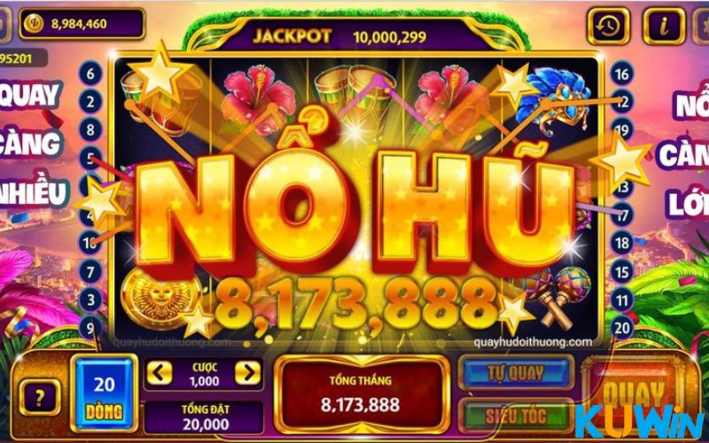 Nổ Hũ đổi thưởng Kuwin là một trong những game đổi thưởng siêu hot